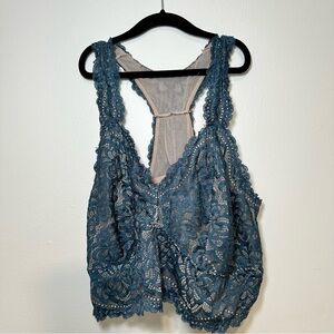 Torrid Blue Lace Bralette
